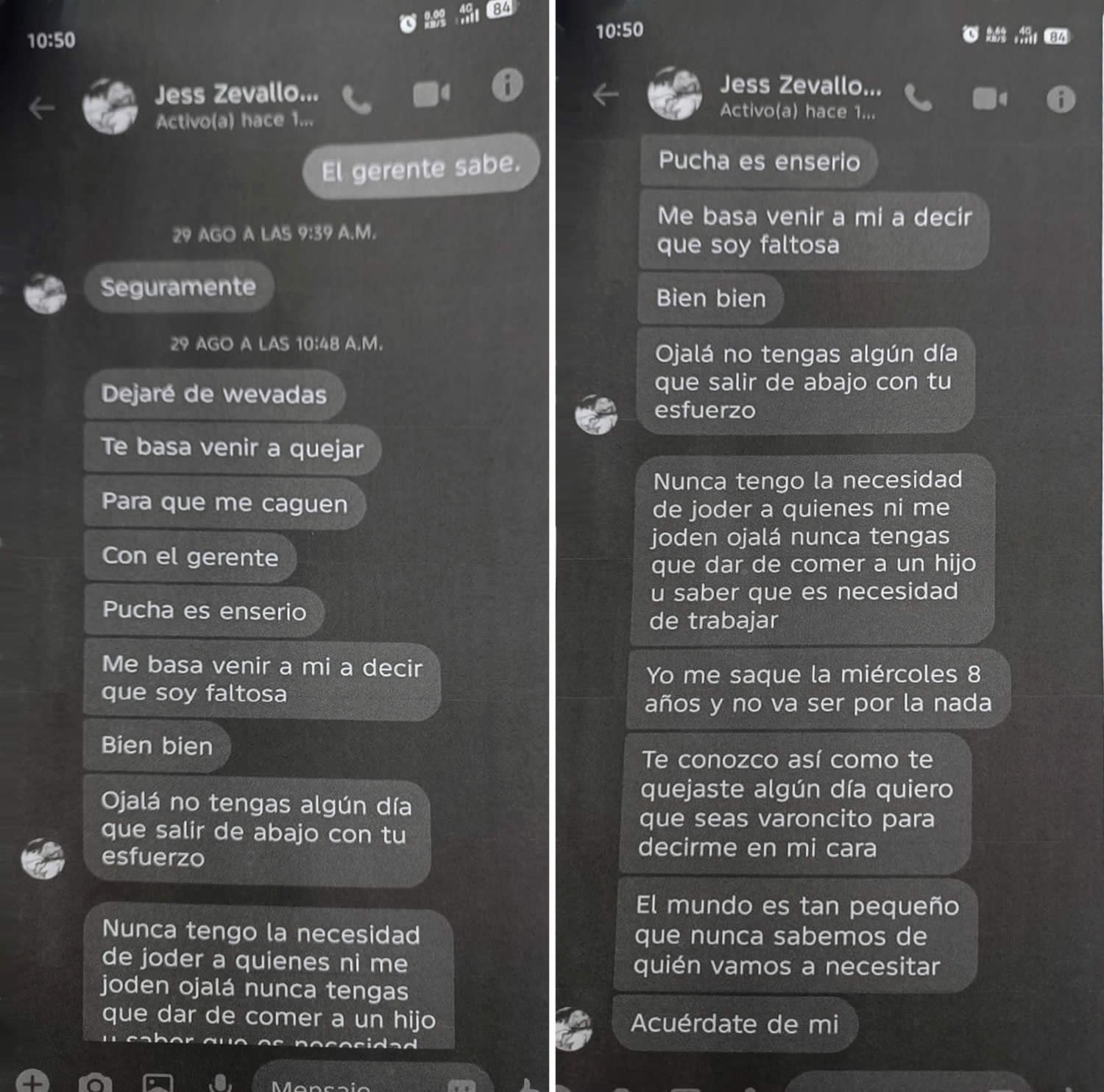 chat 002 Aracely Zevallos ERPQ